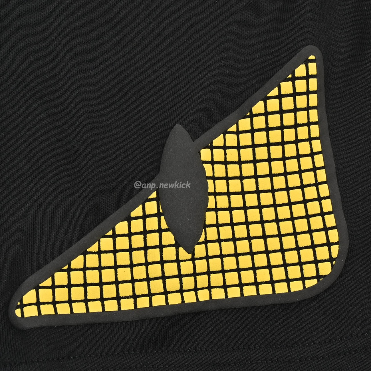 Fendi Old Buddha Little Monster Eye Letter Double F Ribbon Shorts (5) - www.newkick.vip